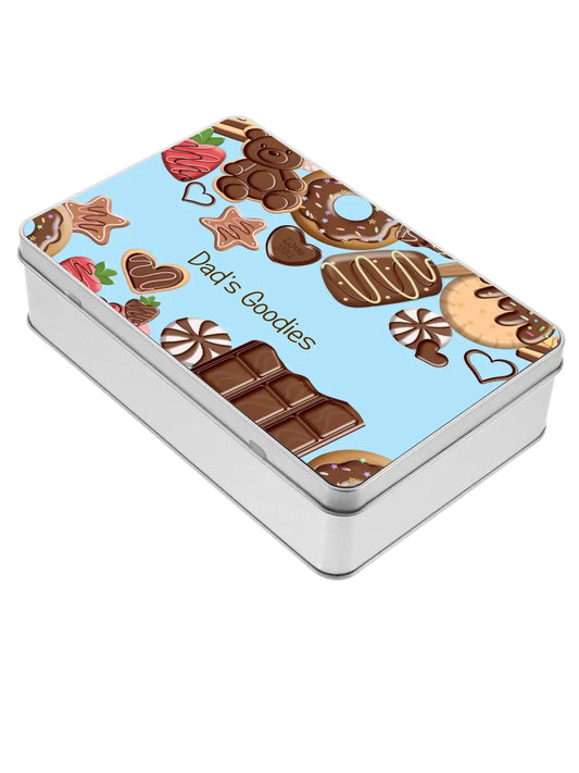 Dad's Goodies Gift Tin Blue