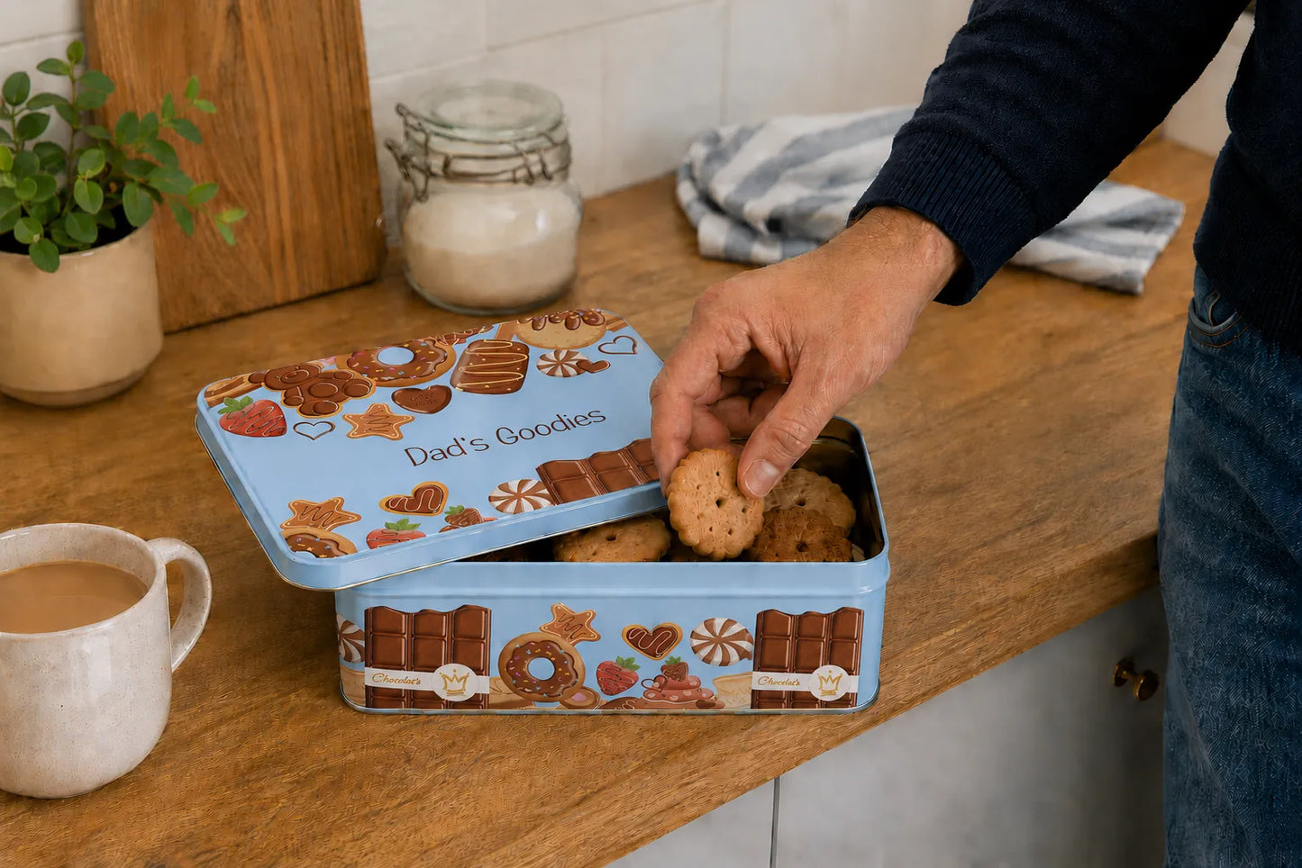 Dad’s Goodies Blue Gift Tin