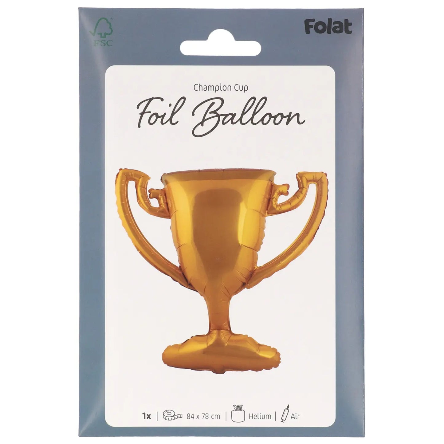 Foil Balloon Champion Cup 85x77cm