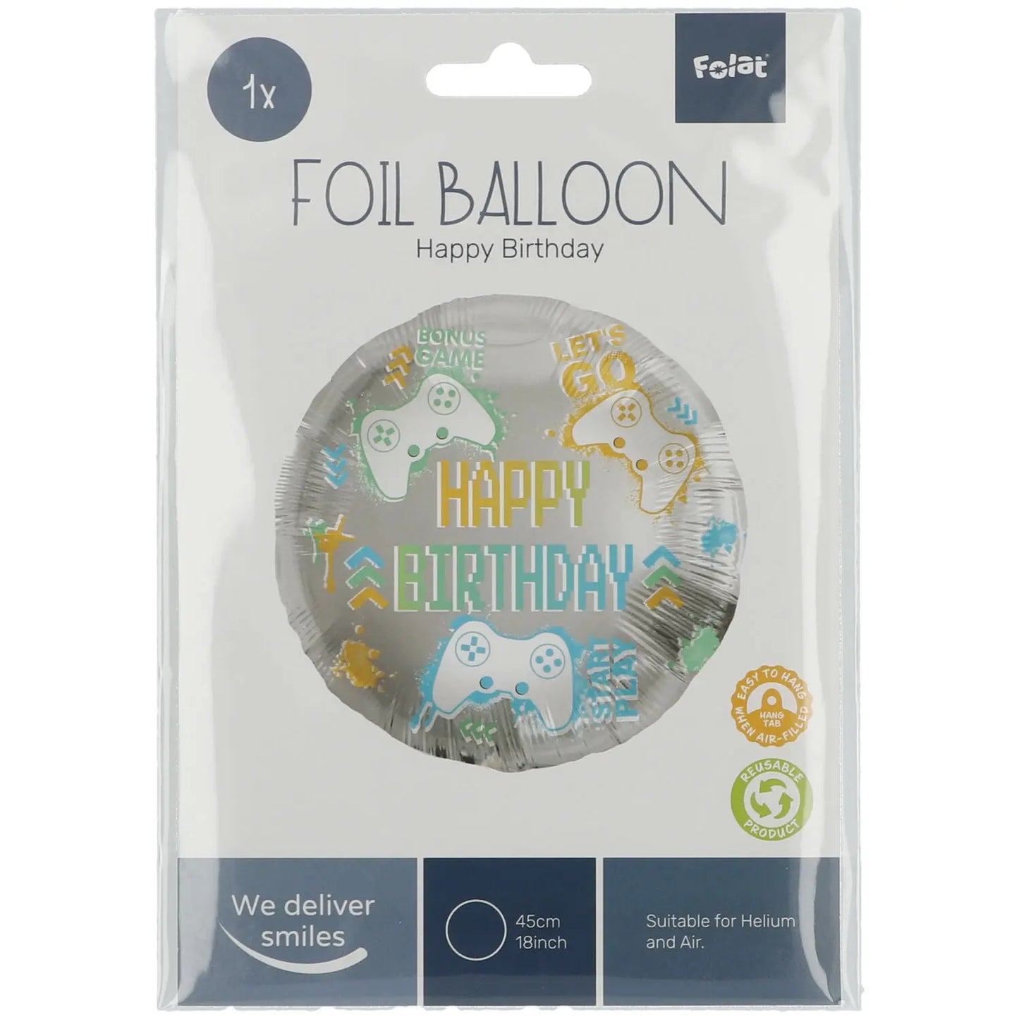 Level Up Gaming Foil Balloon - 45 cm