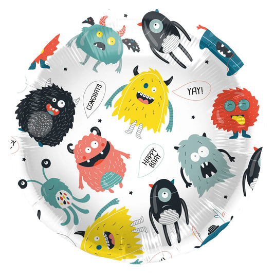 Monster Bash Foil Balloon - 45cm