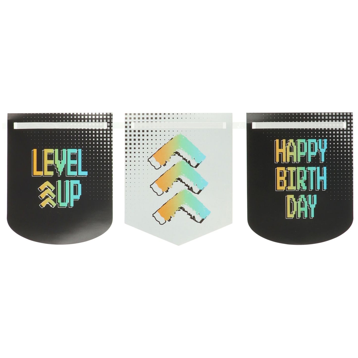 Level Up Gaming Party Bunting / Flag Garland