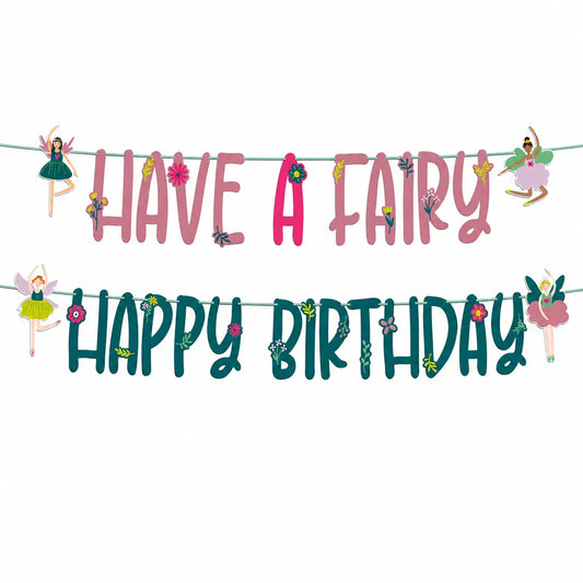 Fabulous Fairy Party Garland - 2m