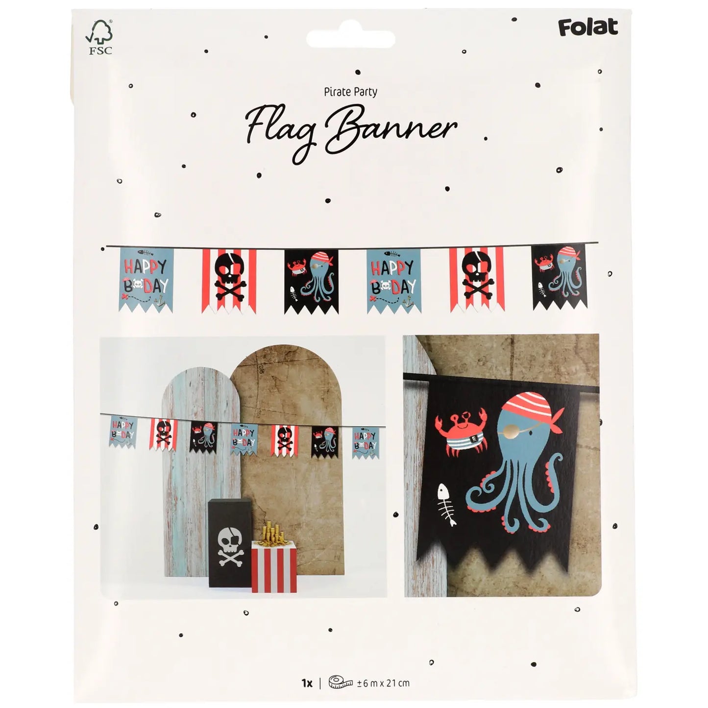 Pirate Party Garland - 6m