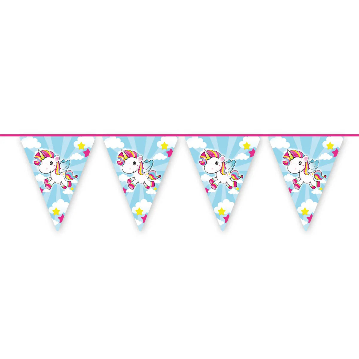 Unicorn Bunting Garland - 10 m