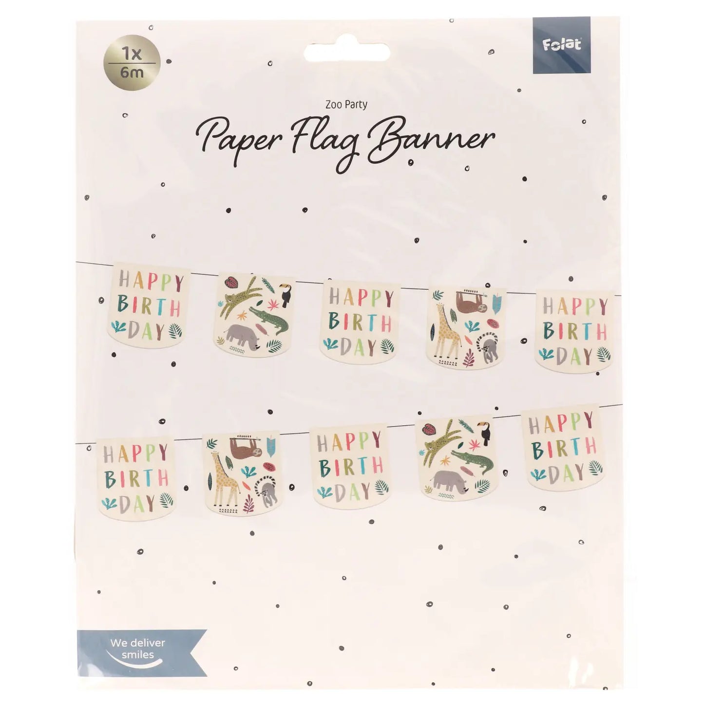 Zoo Party Garland - 6m