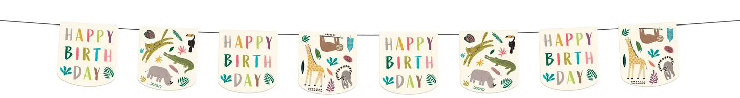 Zoo Party Garland - 6m