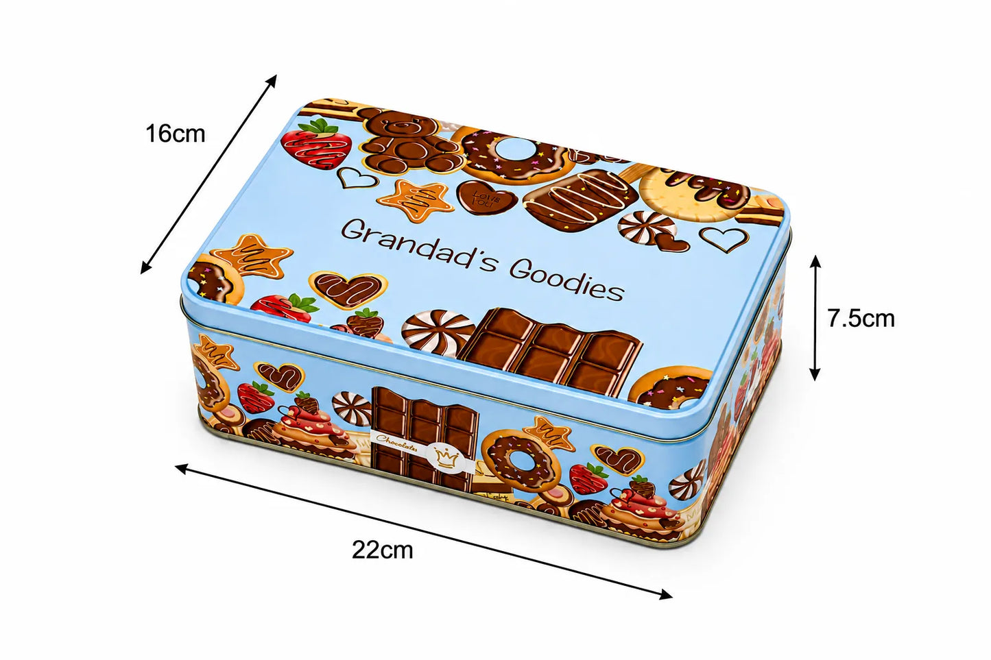 Grandad’s Goodies Blue Gift Tin