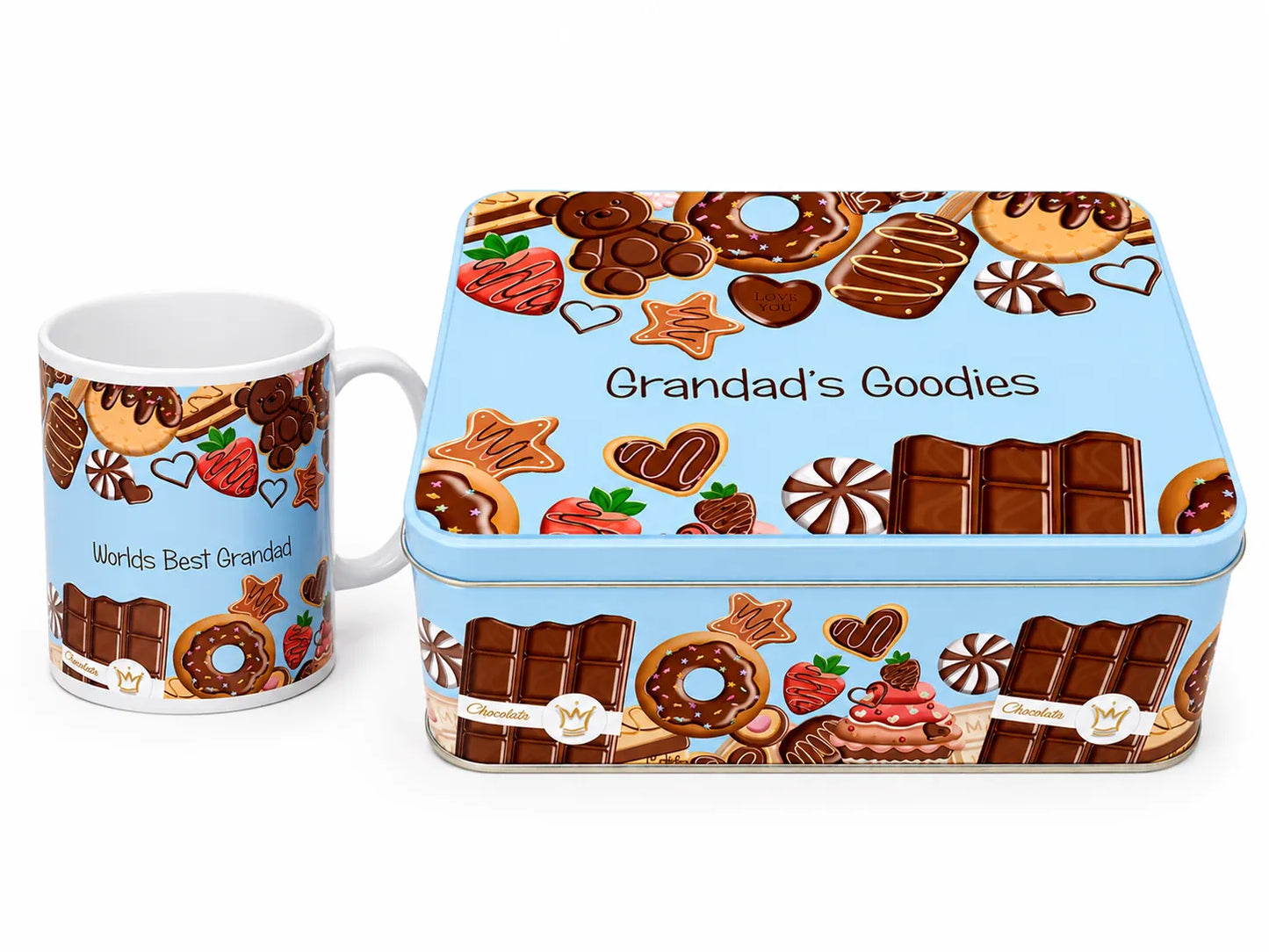 Grandad’s Goodies Blue Gift Tin