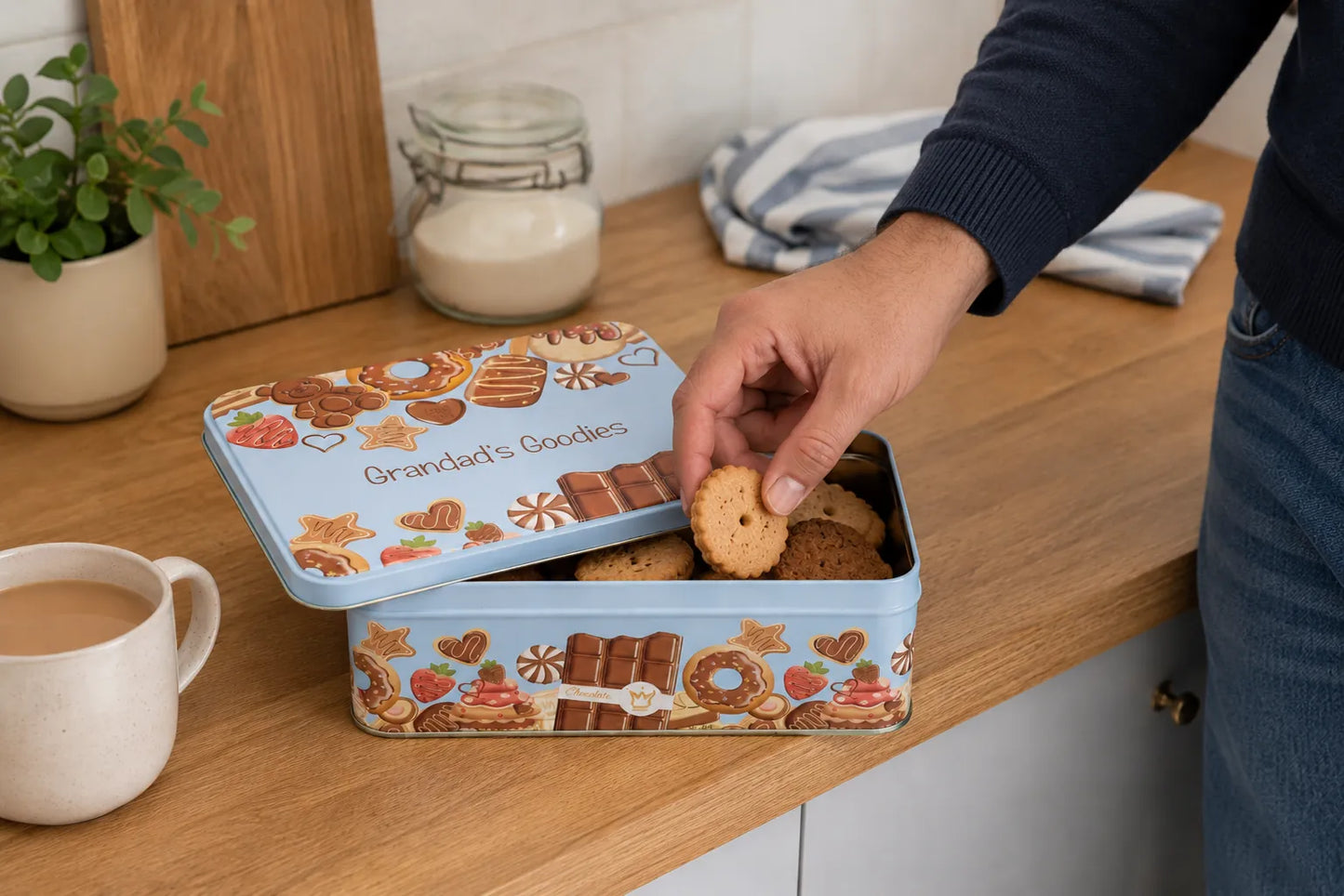 Grandad’s Goodies Blue Gift Tin
