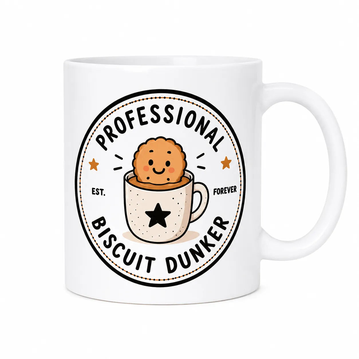 Professional Biscuit Dunker Ceramic Mug