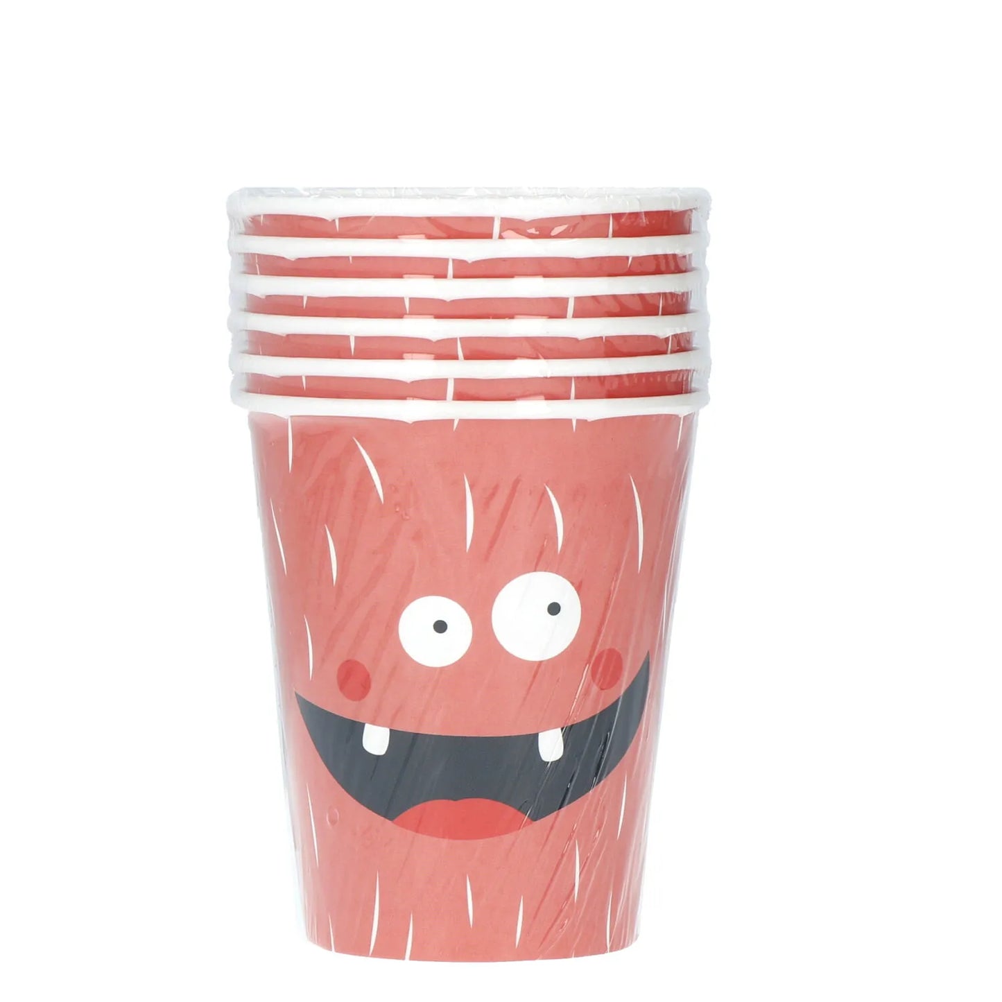 Monster Bash Paper Cups 250ml - 6 Pieces