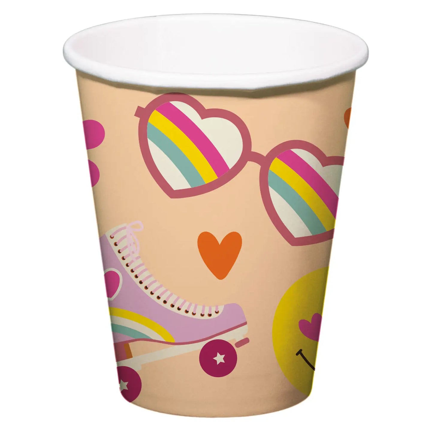 Boho Girlz Party Paper Cups 250ml - 8 Pieces