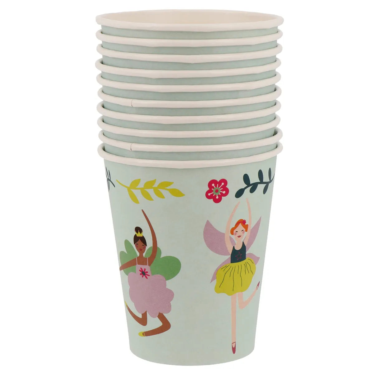 Fabulous Fairy Party Paper Cups 250ml - 10 Pieces