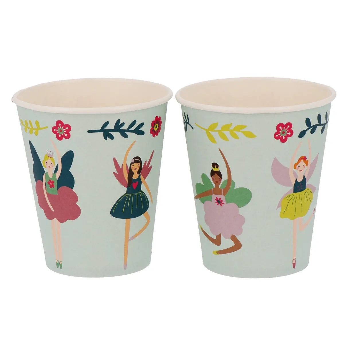 Fabulous Fairy Party Paper Cups 250ml - 10 Pieces