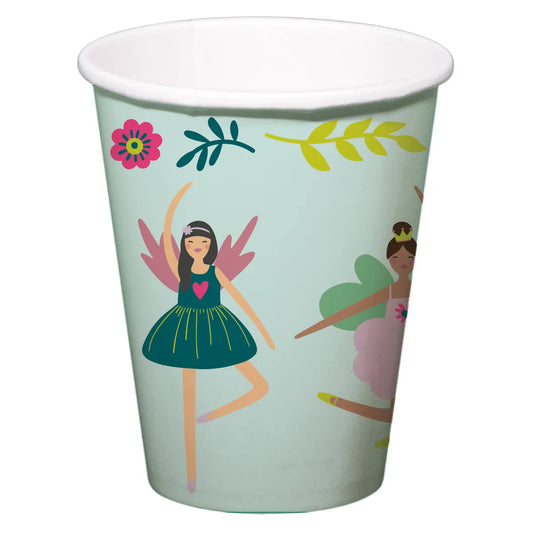 Fabulous Fairy Party Paper Cups 250ml - 10 Pieces