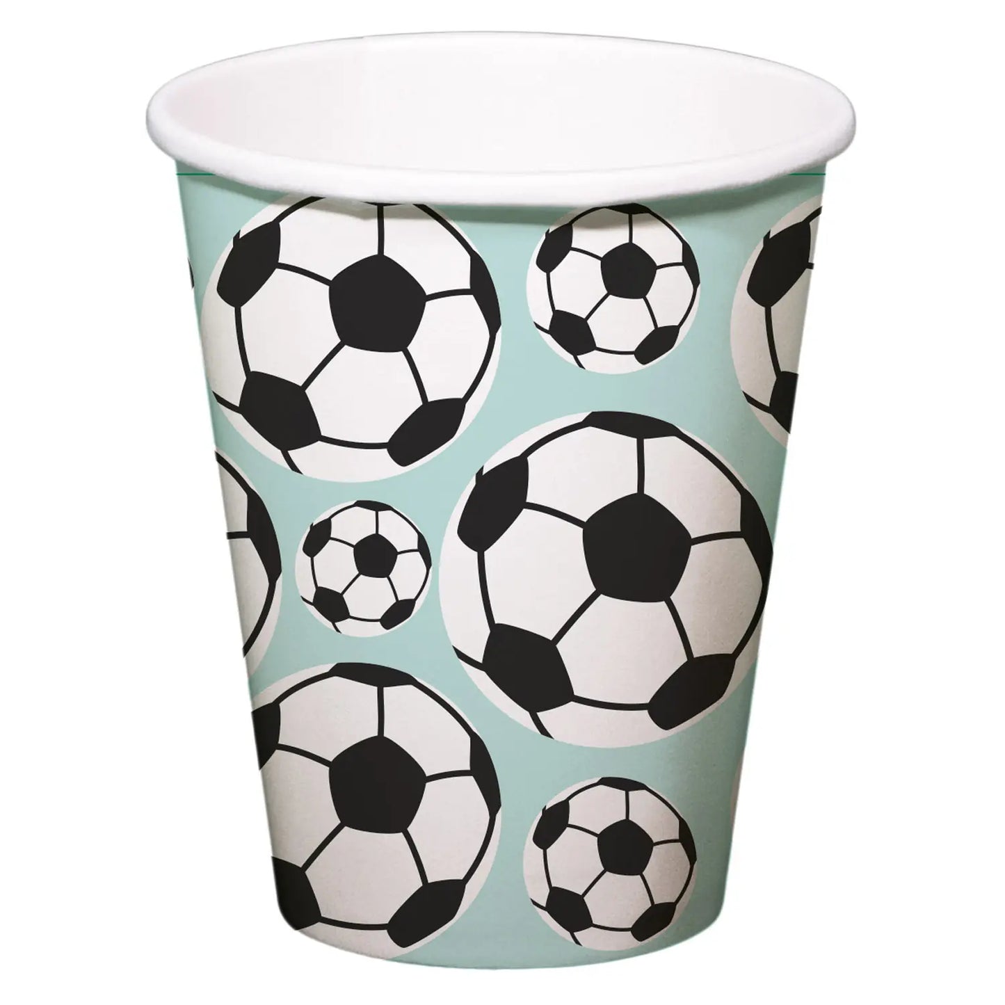 Football Party Cups 250ml - 8 Pieces