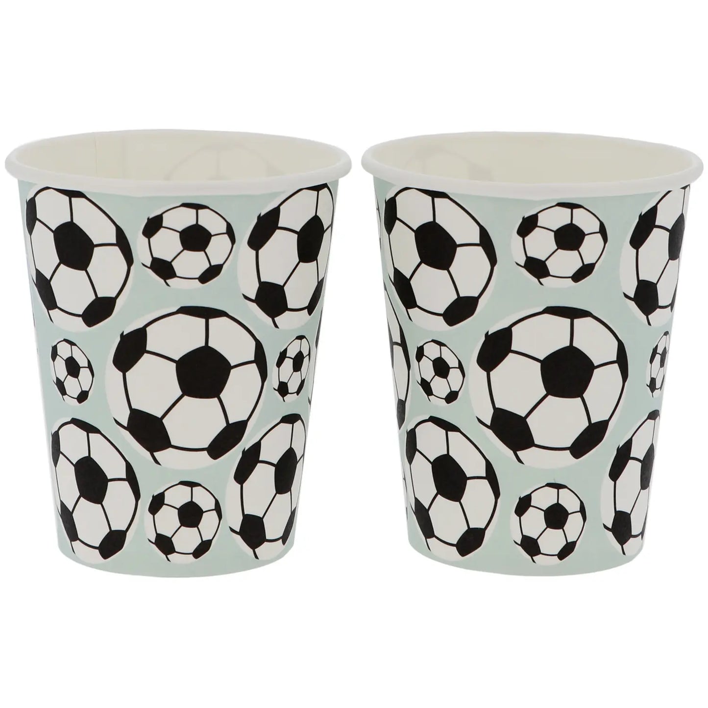 Football Party Cups 250ml - 8 Pieces