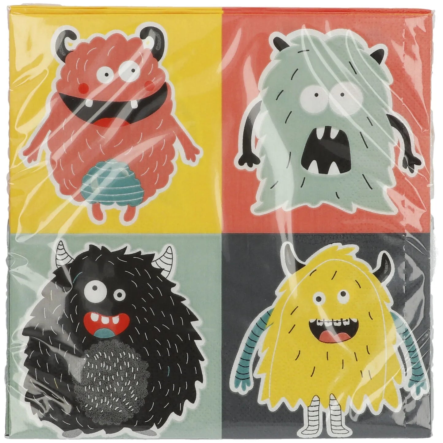 Monster Bash Party Napkins 33x33cm - 20 pieces