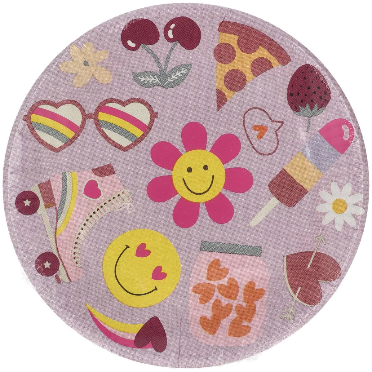 Boho Girlz Paper Plates 23cm - 8 Pieces