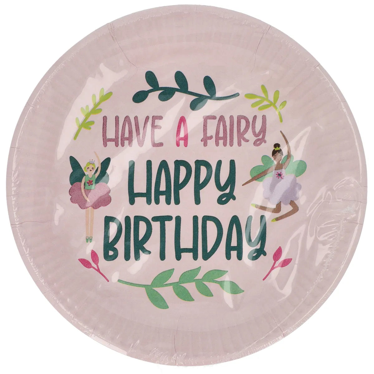 Fabulous Fairy Party Paper Plates 23cm - 8 Pieces