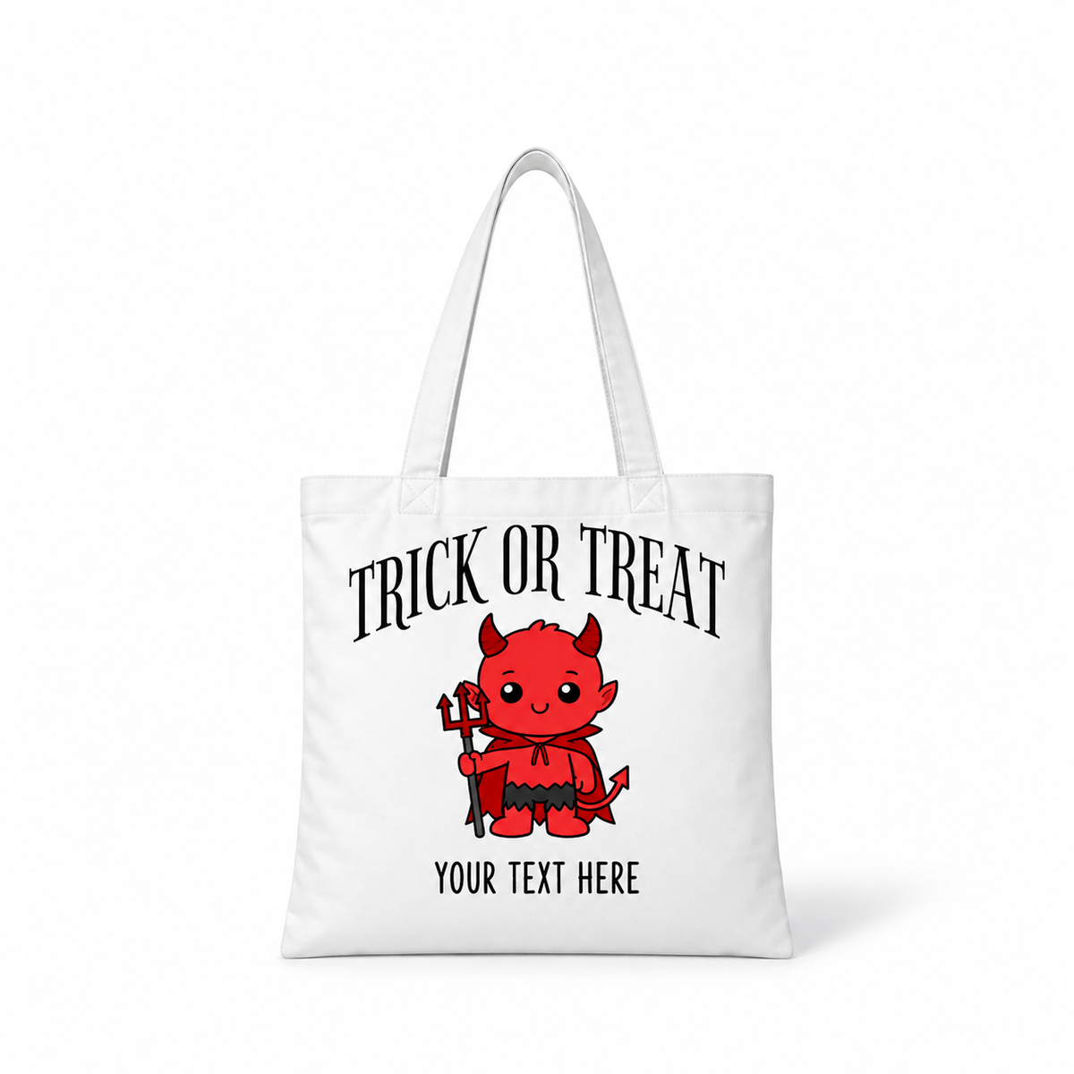 Personalised Halloween Tote Bag - Devil