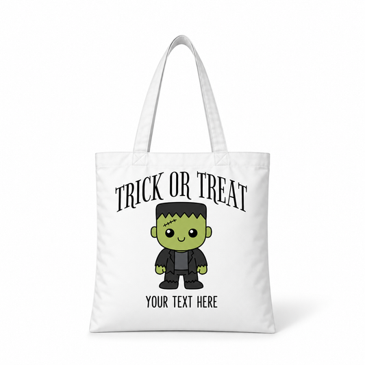 Personalised Halloween Tote Bag - Frankenstein