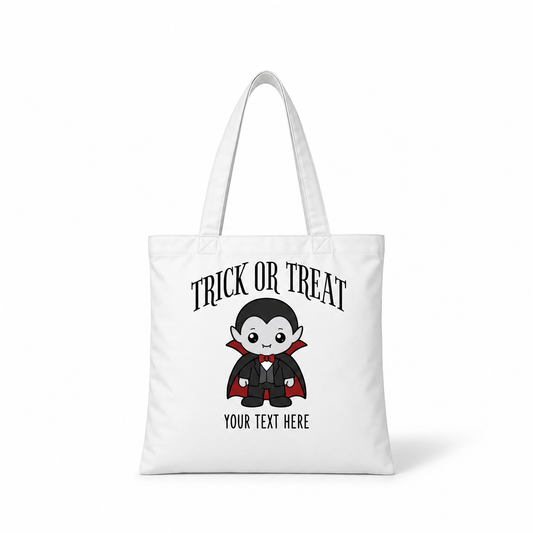 Personalised Halloween Tote Bag - Vampire