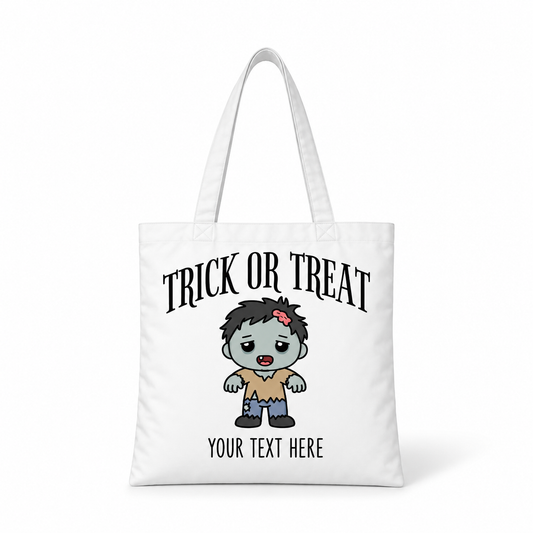 Personalised Halloween Tote Bag - Zombie