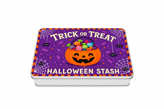 Trick or Treat Halloween Stash Tin