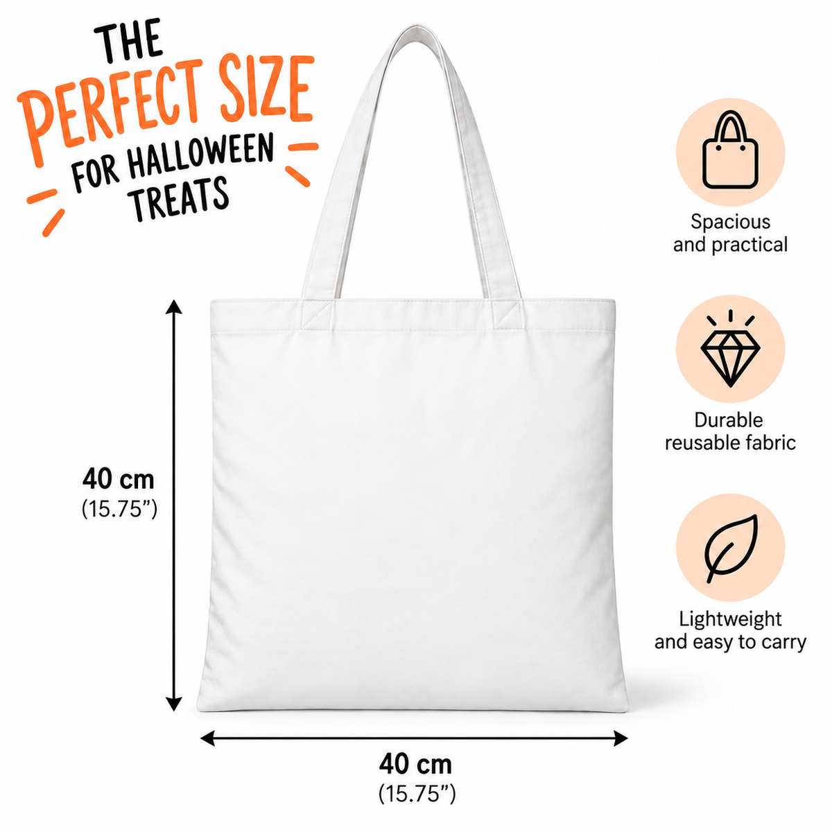 Personalised Halloween Tote Bag - Vampire