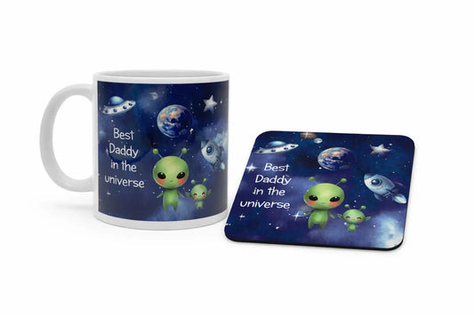 Best Daddy in the Universe Mug & Coaster Set