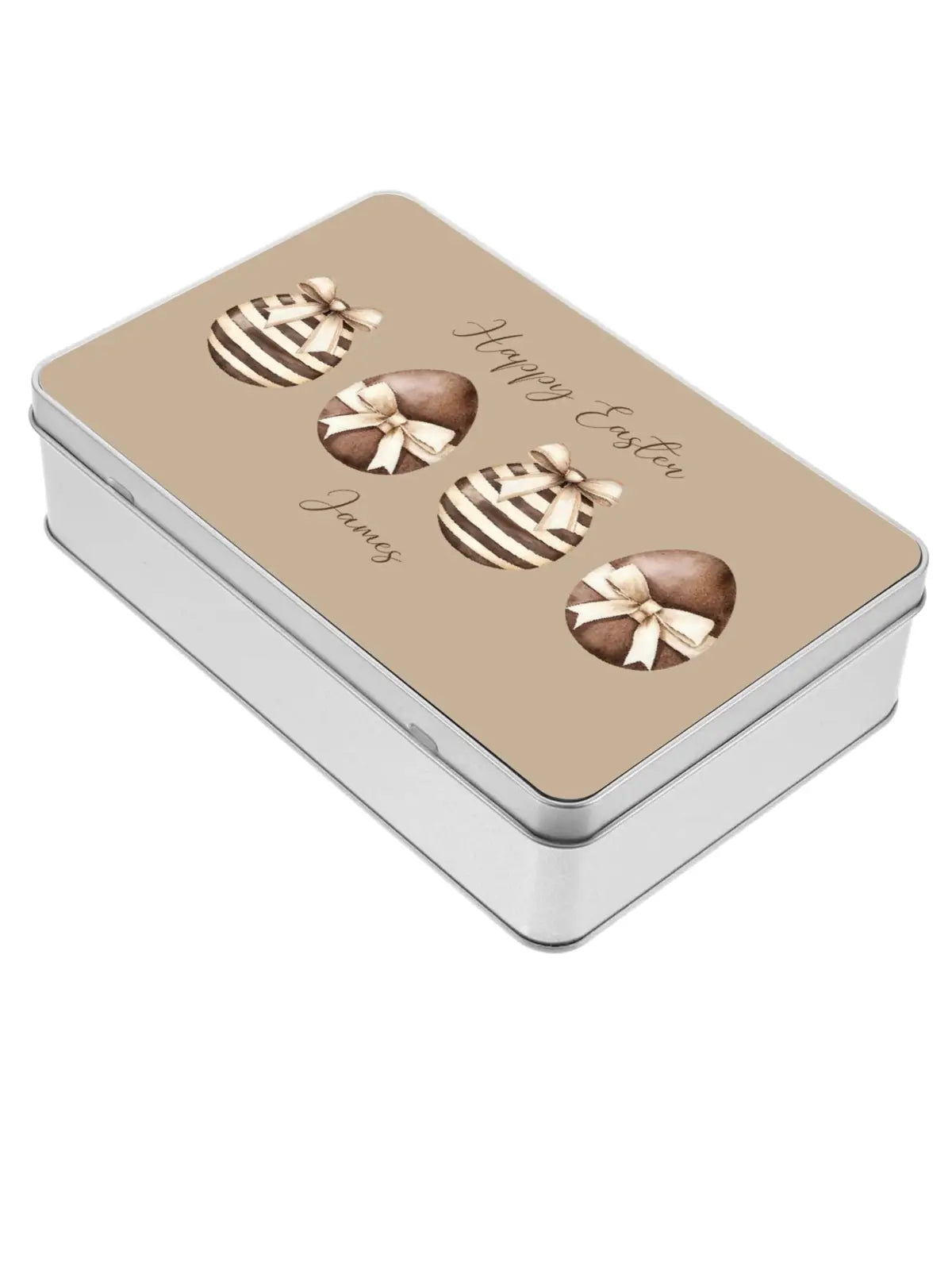 Personalised Easter Egg Gift Tin