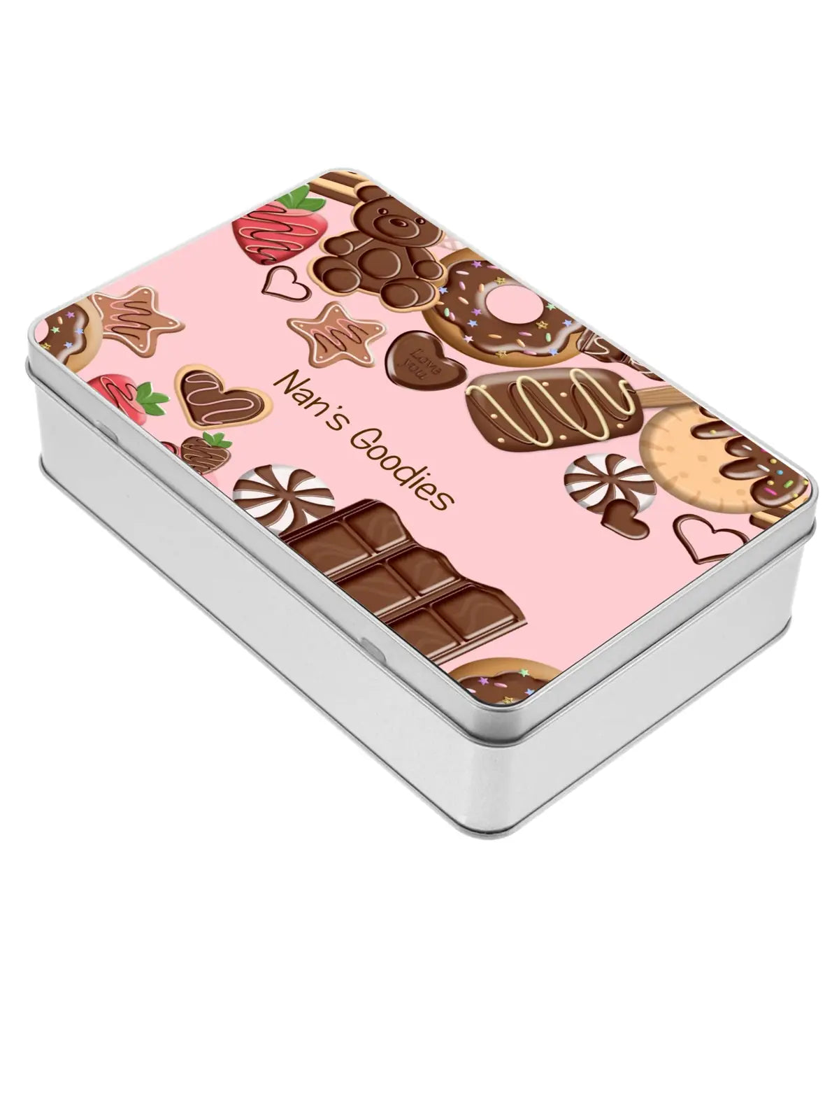 Nan's Goodies Gift Tin Pink
