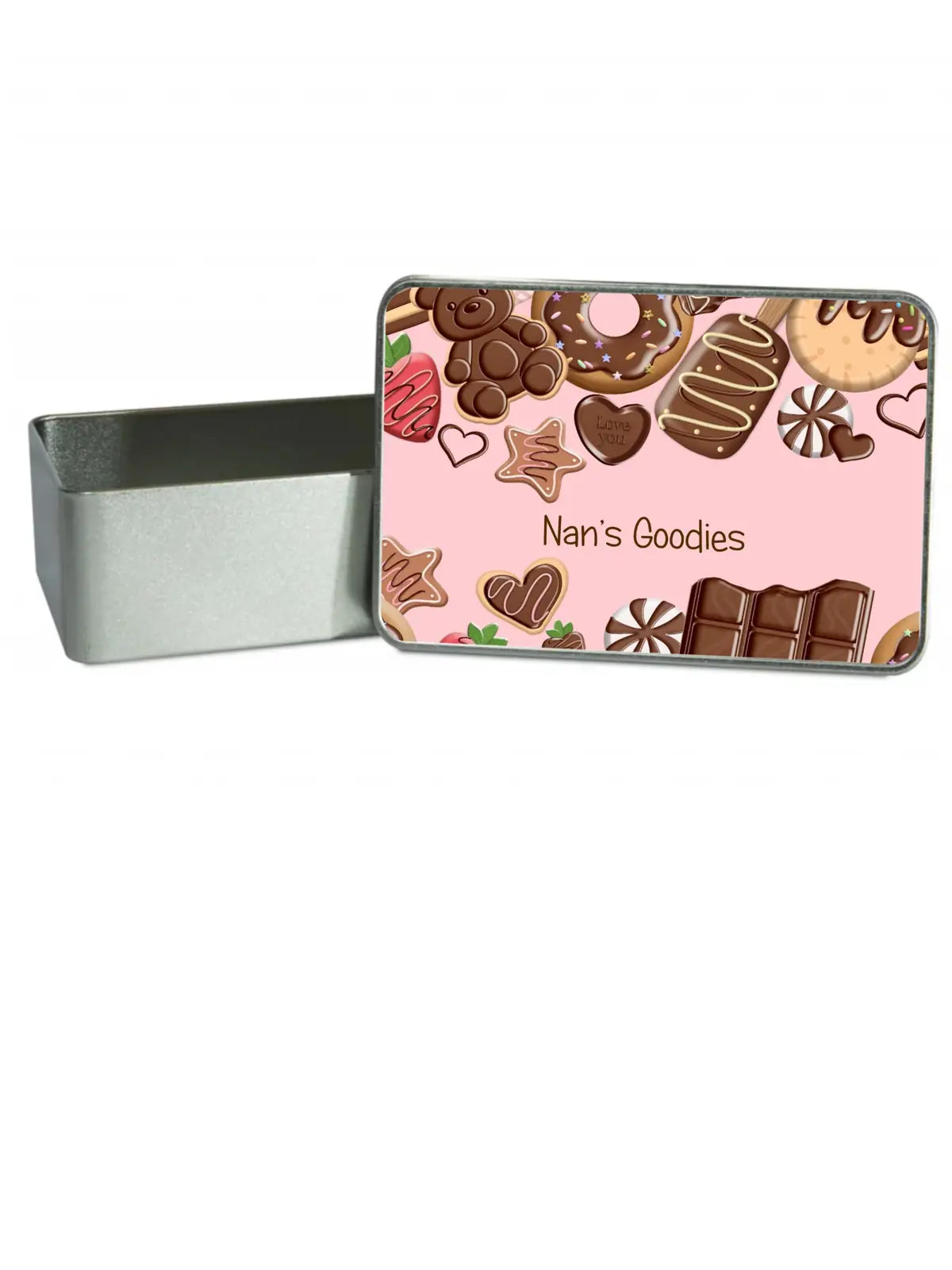Nan's Goodies Gift Tin Pink